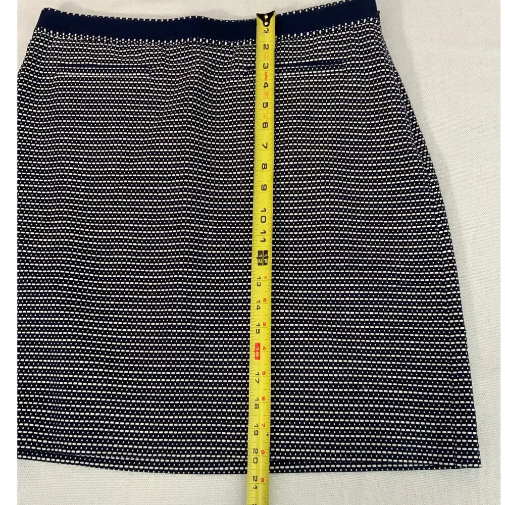 Brooks‎ Brothers Navy Cotton Women's skirt size 12